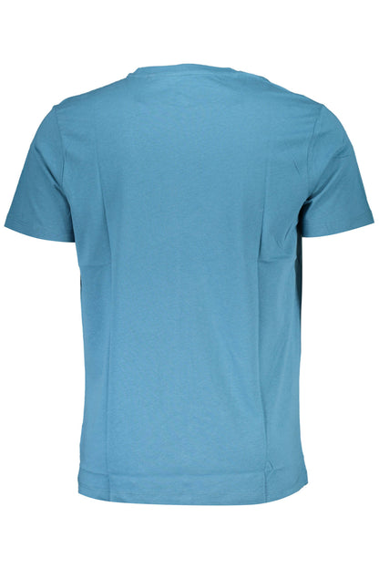 GIAN MARCO VENTURI MEN'S SHORT SLEEVE T-SHIRT BLUE