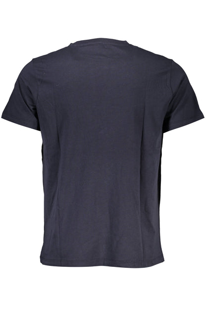 GIAN MARCO VENTURI MEN'S SHORT SLEEVED T-SHIRT BLUE