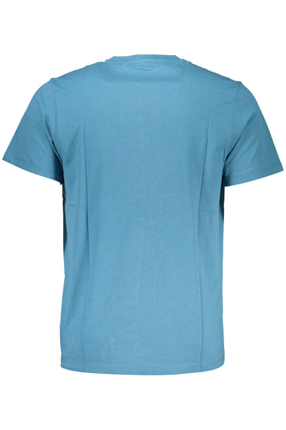 GIAN MARCO VENTURI MEN'S SHORT SLEEVE T-SHIRT BLUE