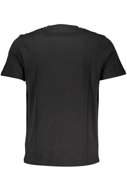 GIAN MARCO VENTURI MEN'S SHORT SLEEVE T-SHIRT BLACK