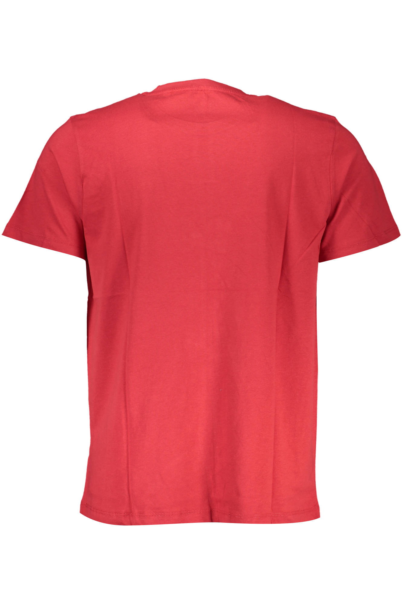 GIAN MARCO VENTURI MEN'S SHORT SLEEVE T-SHIRT RED