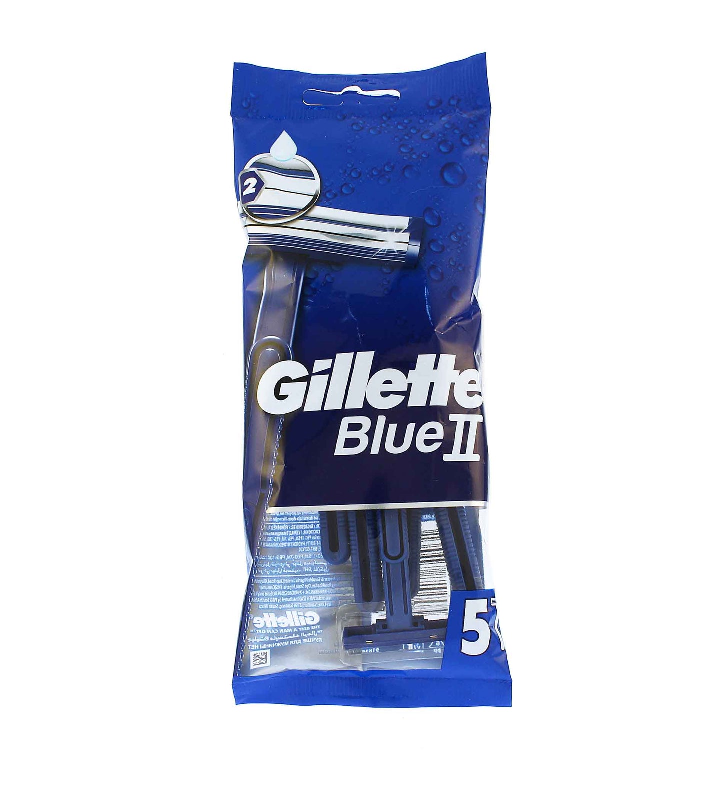 Gillette Blue II Razor Blades Homme 5pcs