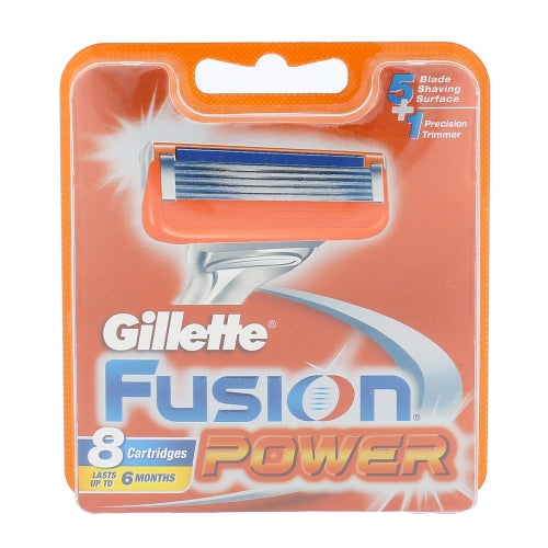 Lames de rechange Gillette Fusion Power pour hommes 8 pièces
