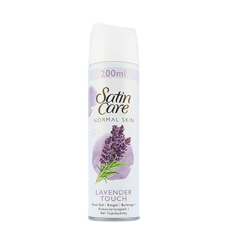 Gel de afeitar Gillette Satin Care Lavender Touch 200 ml