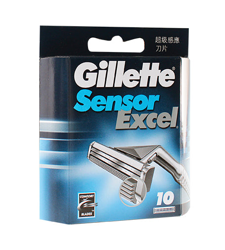 Gillette Sensor Excel spare blades for men 10 ks