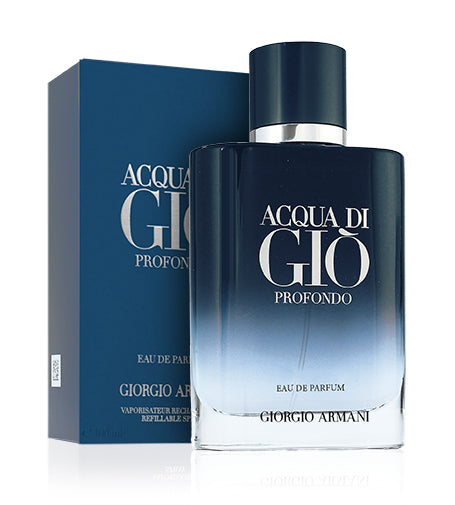 Giorgio Armani Acqua di Gio Profondo Eau De Parfum Rechargeable Homme 100 ml