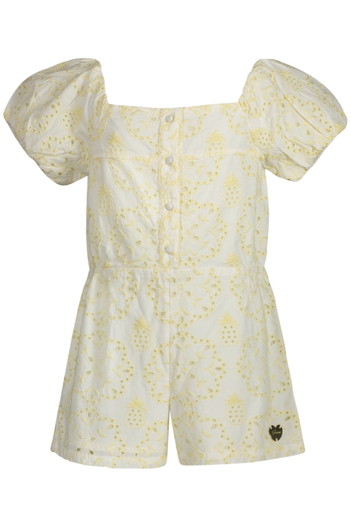 GUESS JEANS SHORT DRESS GIRL YELLOW