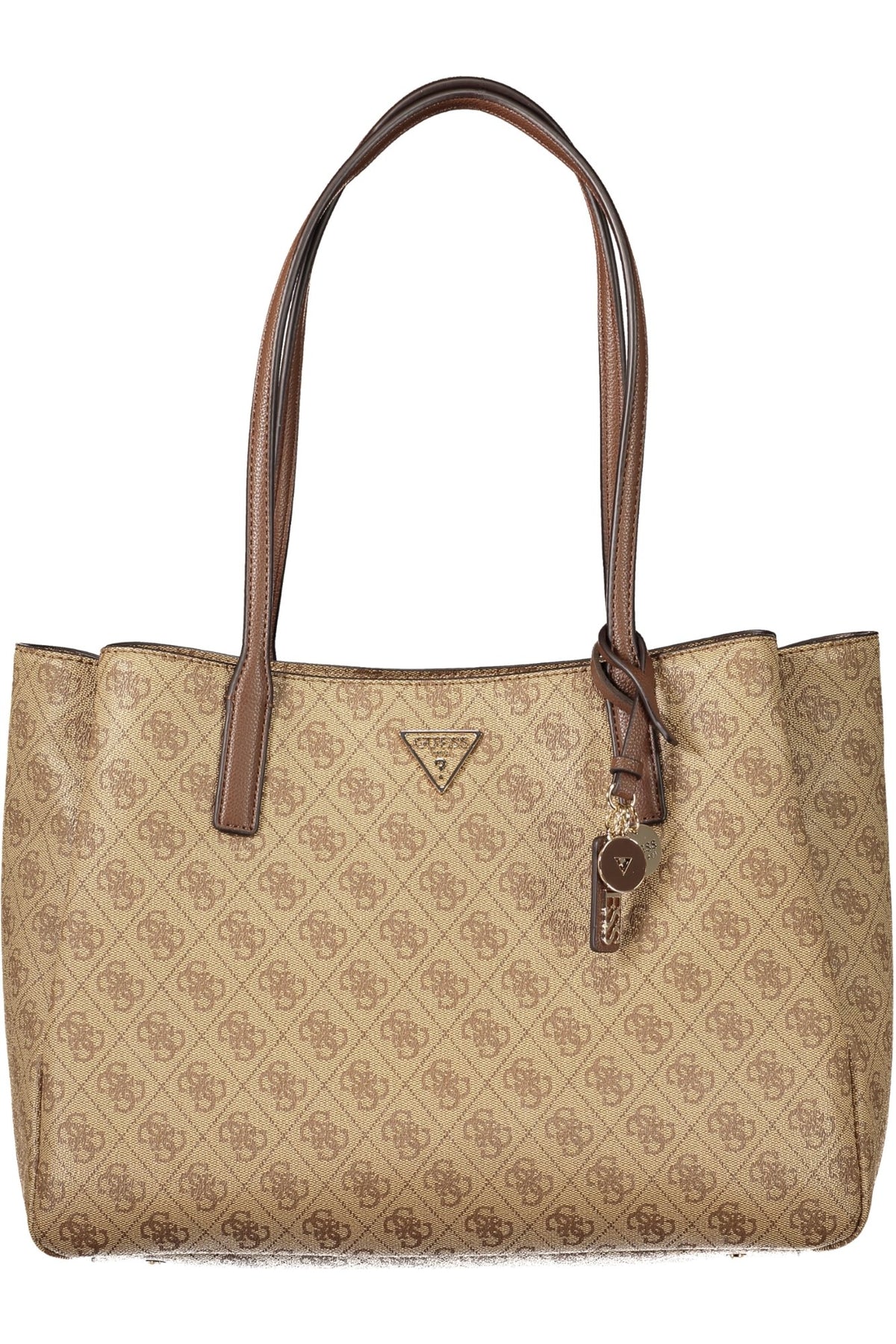 GUESS JEANS WOMEN'S BEIGE BAG