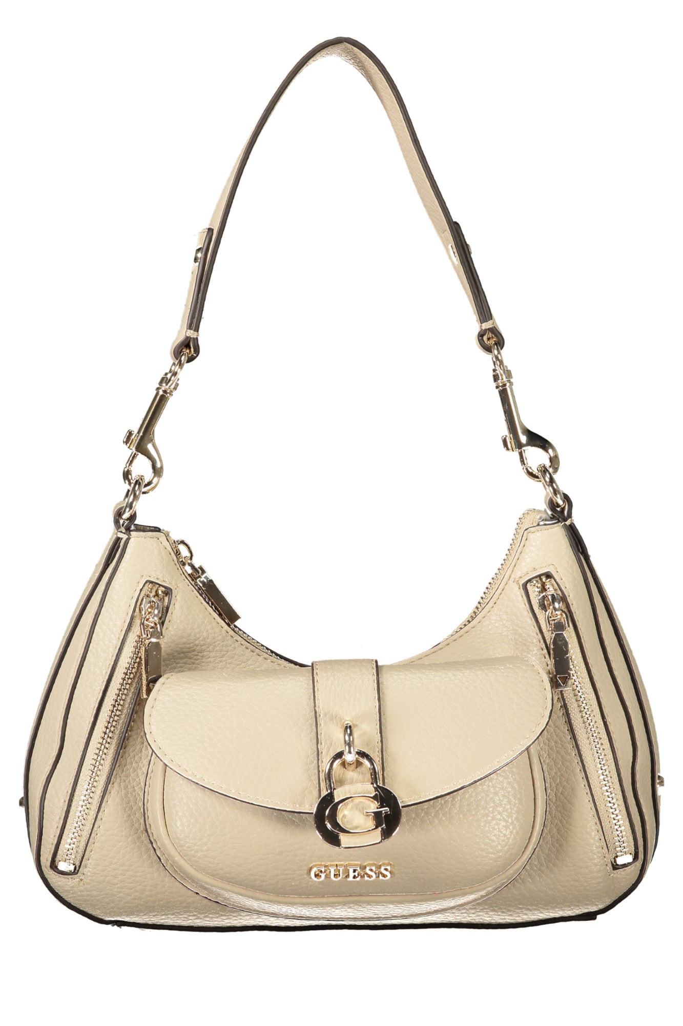 GUESS JEANS WOMEN'S BEIGE BAG