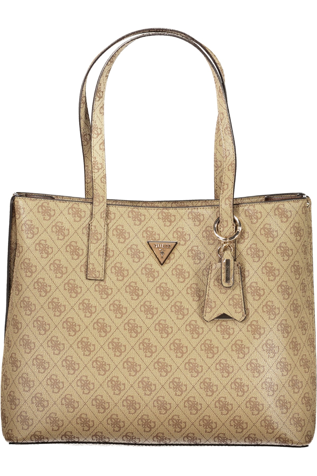 GUESS JEANS WOMEN'S BEIGE BAG