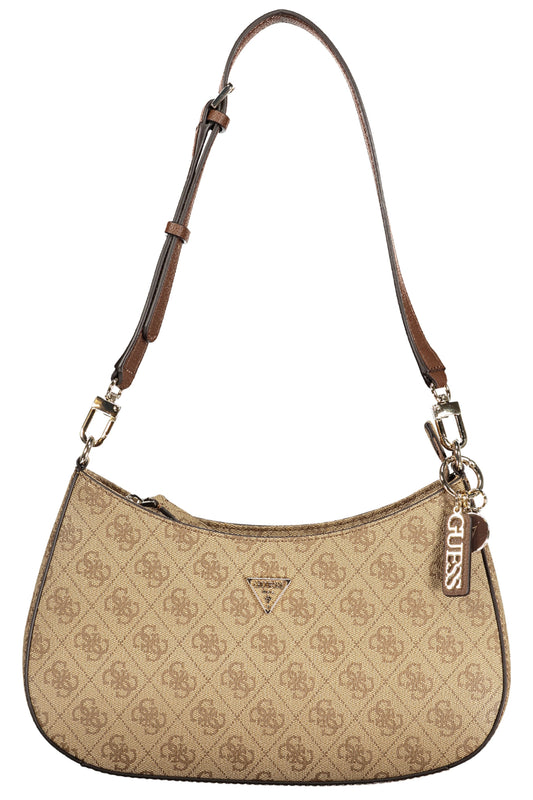 GUESS JEANS WOMEN'S BEIGE BAG