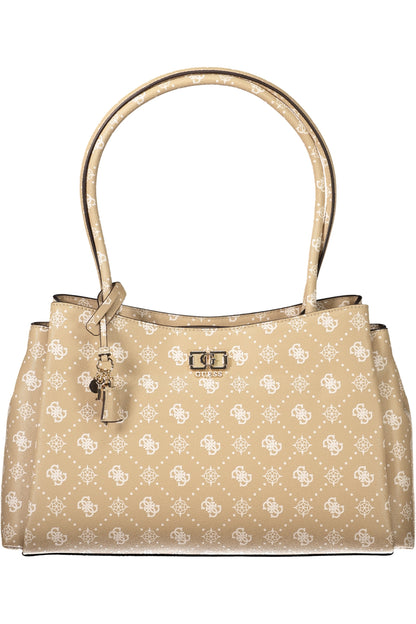 GUESS JEANS WOMEN'S BEIGE BAG