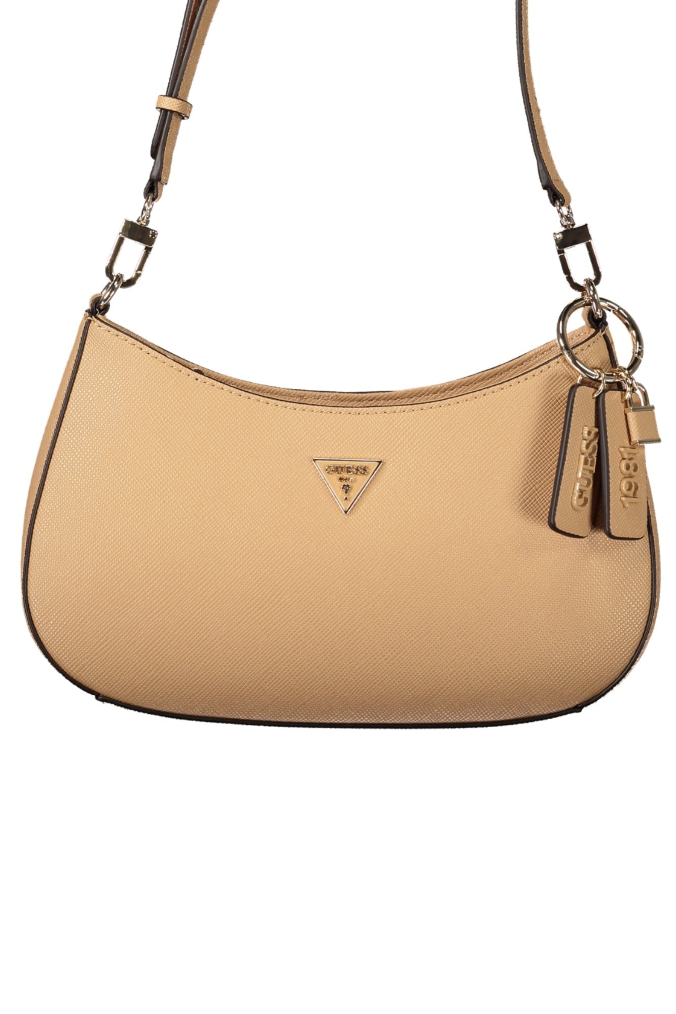 GUESS JEANS WOMEN'S BEIGE BAG