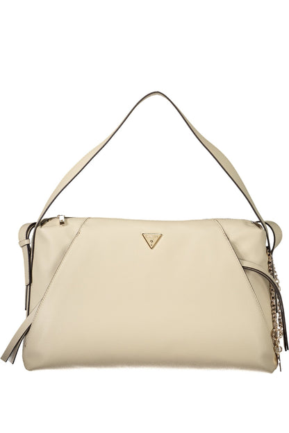 GUESS JEANS WOMEN'S BEIGE BAG