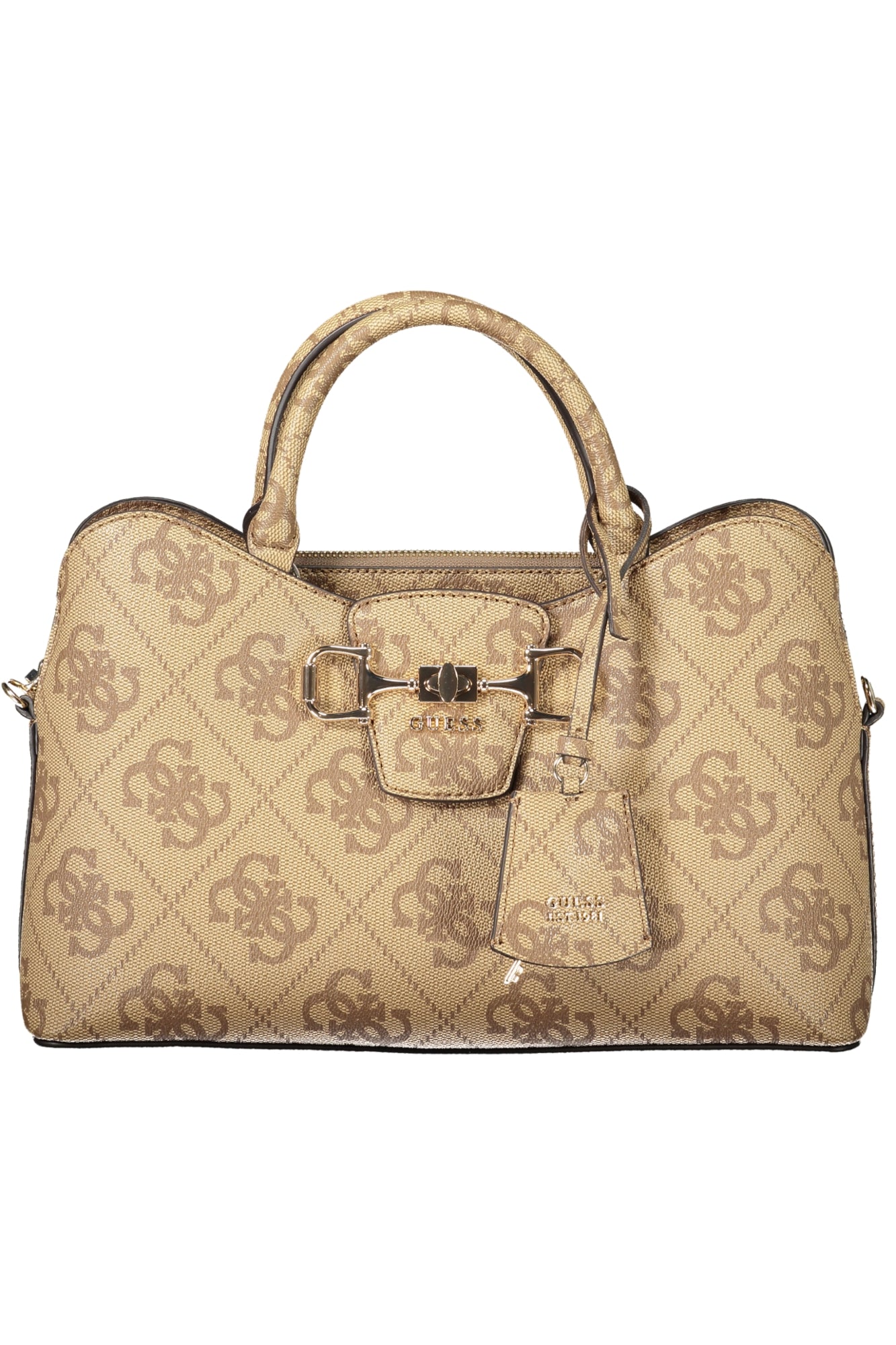 GUESS JEANS WOMEN'S BEIGE BAG
