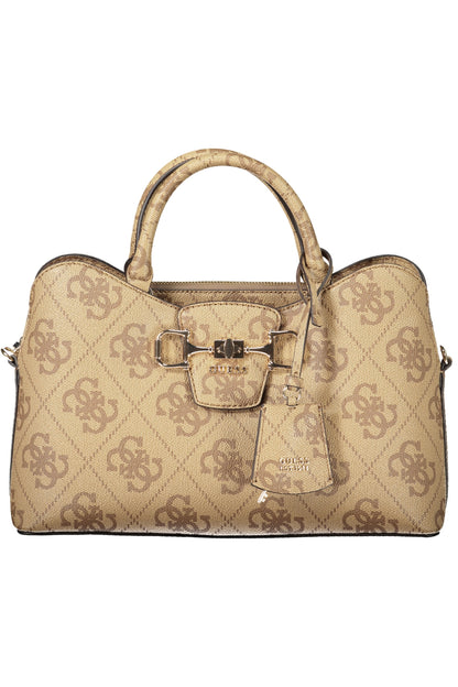 GUESS JEANS WOMEN'S BEIGE BAG