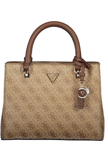 SAC BEIGE GUESS JEANS POUR FEMME