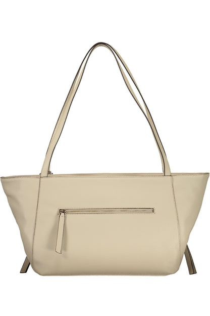 GUESS JEANS WOMEN'S BEIGE BAG