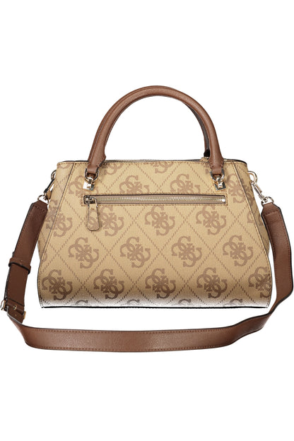 SAC BEIGE GUESS JEANS POUR FEMME