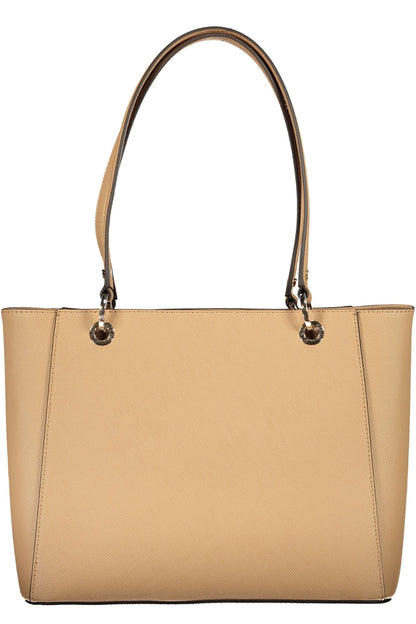 GUESS JEANS WOMEN'S BEIGE BAG