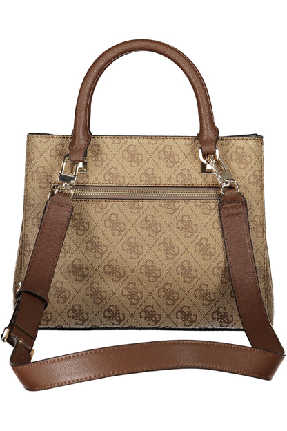 SAC BEIGE GUESS JEANS POUR FEMME