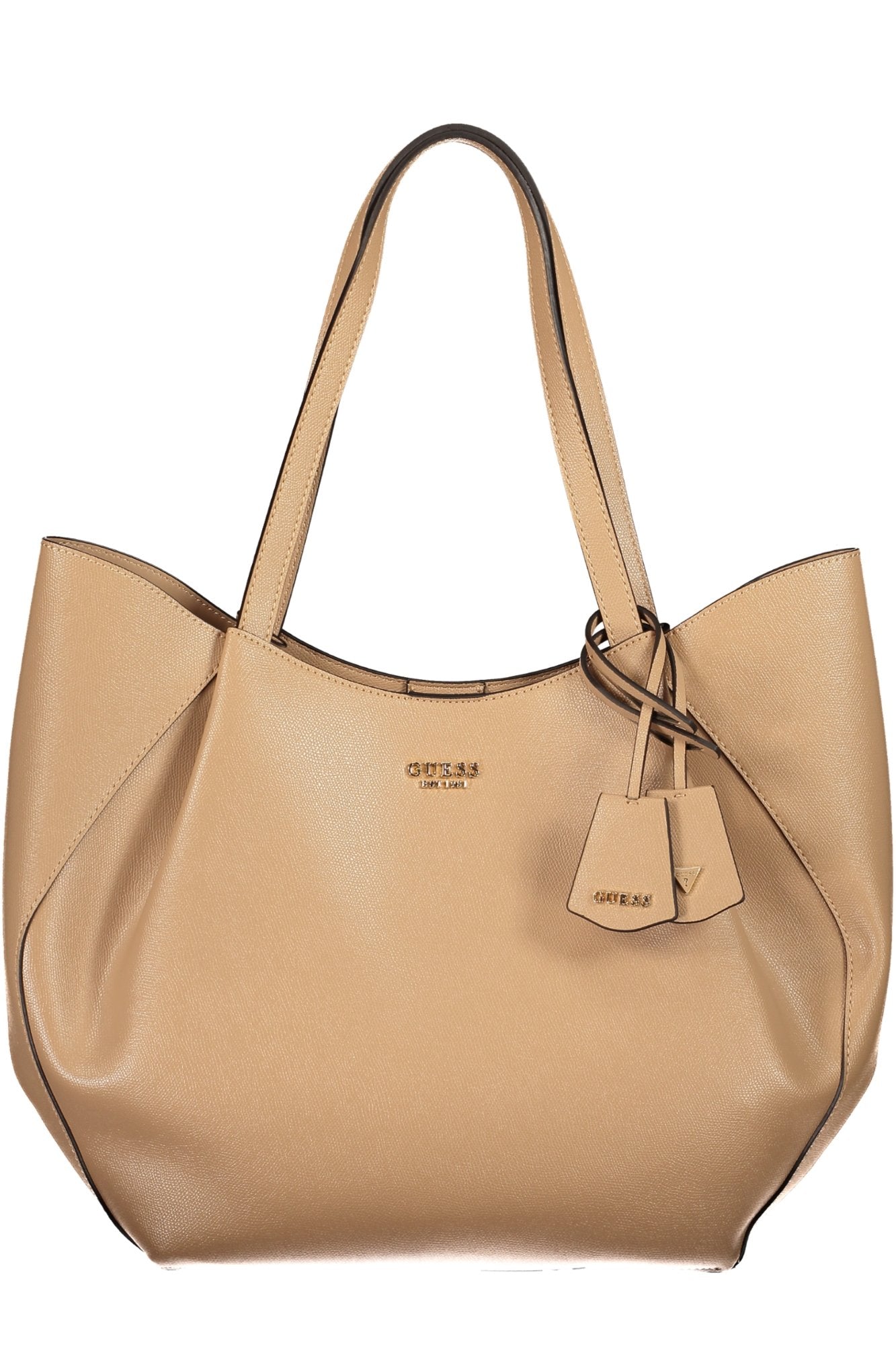 GUESS JEANS WOMEN'S BEIGE BAG