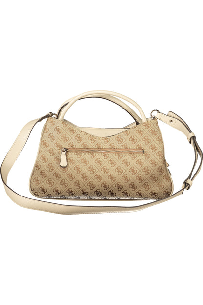GUESS JEANS WOMEN'S BEIGE BAG