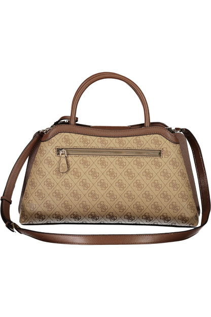 GUESS JEANS WOMEN'S BEIGE BAG
