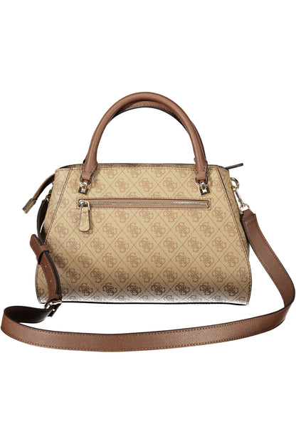 GUESS JEANS WOMEN'S BEIGE BAG