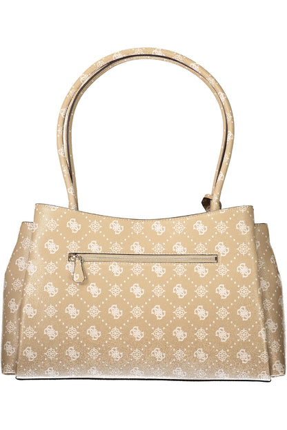 GUESS JEANS WOMEN'S BEIGE BAG