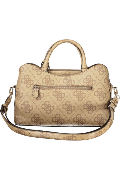 GUESS JEANS WOMEN'S BEIGE BAG