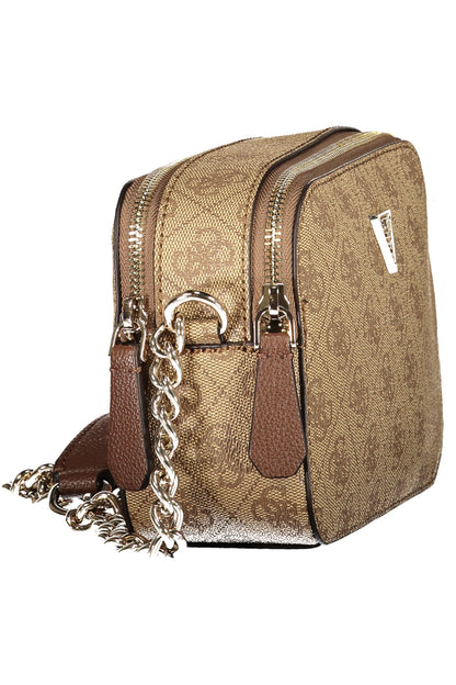 SAC BEIGE GUESS JEANS POUR FEMME
