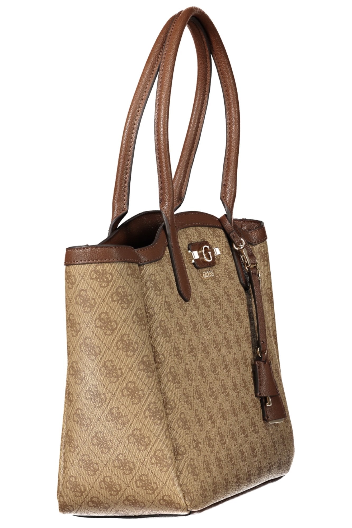 GUESS JEANS WOMEN'S BEIGE BAG