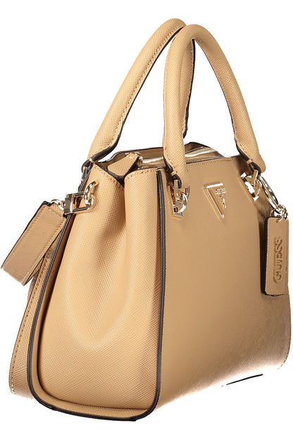 GUESS JEANS WOMEN'S BEIGE BAG