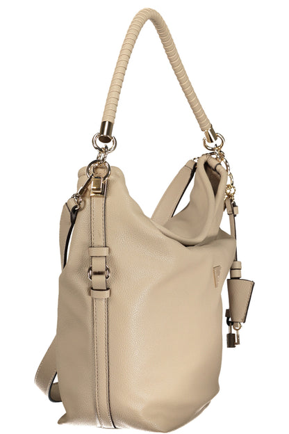 GUESS JEANS WOMEN'S BEIGE BAG