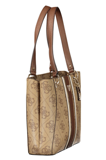 SAC BEIGE GUESS JEANS POUR FEMME
