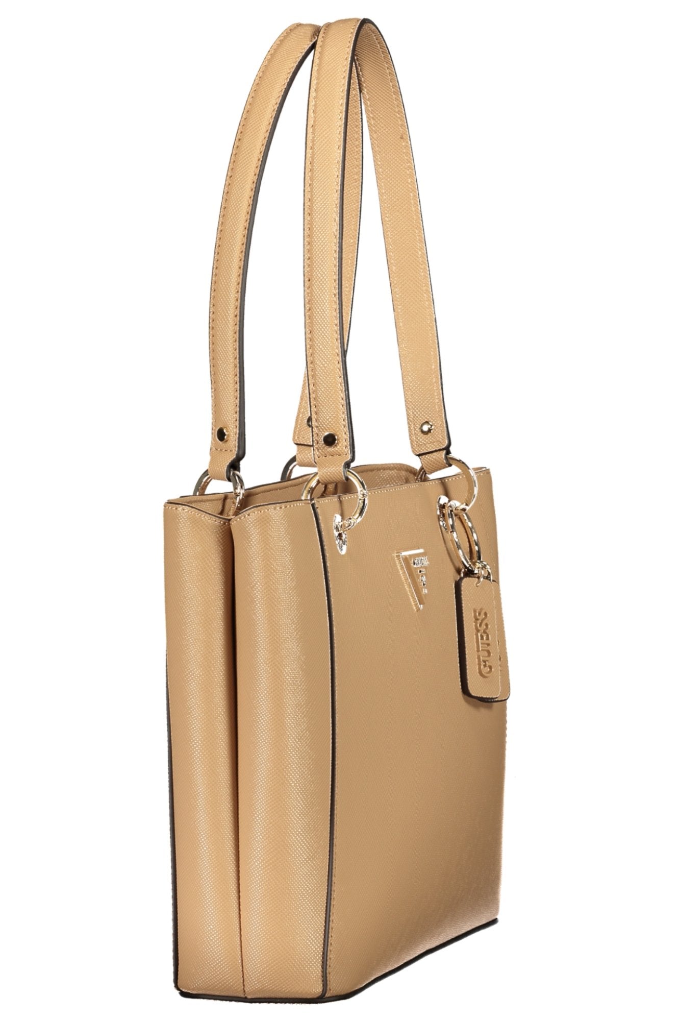 GUESS JEANS WOMEN'S BEIGE BAG