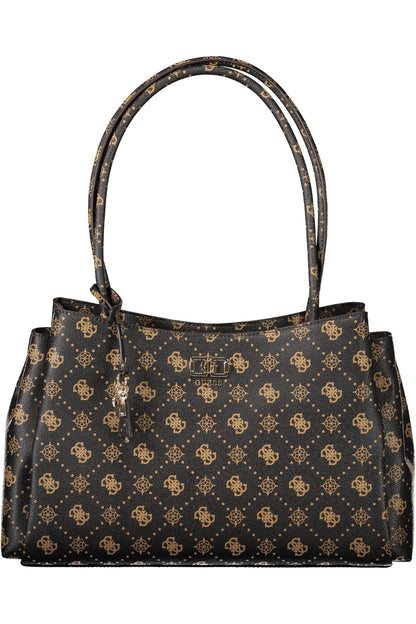 GUESS JEANS WOMEN'S BROWN BAG