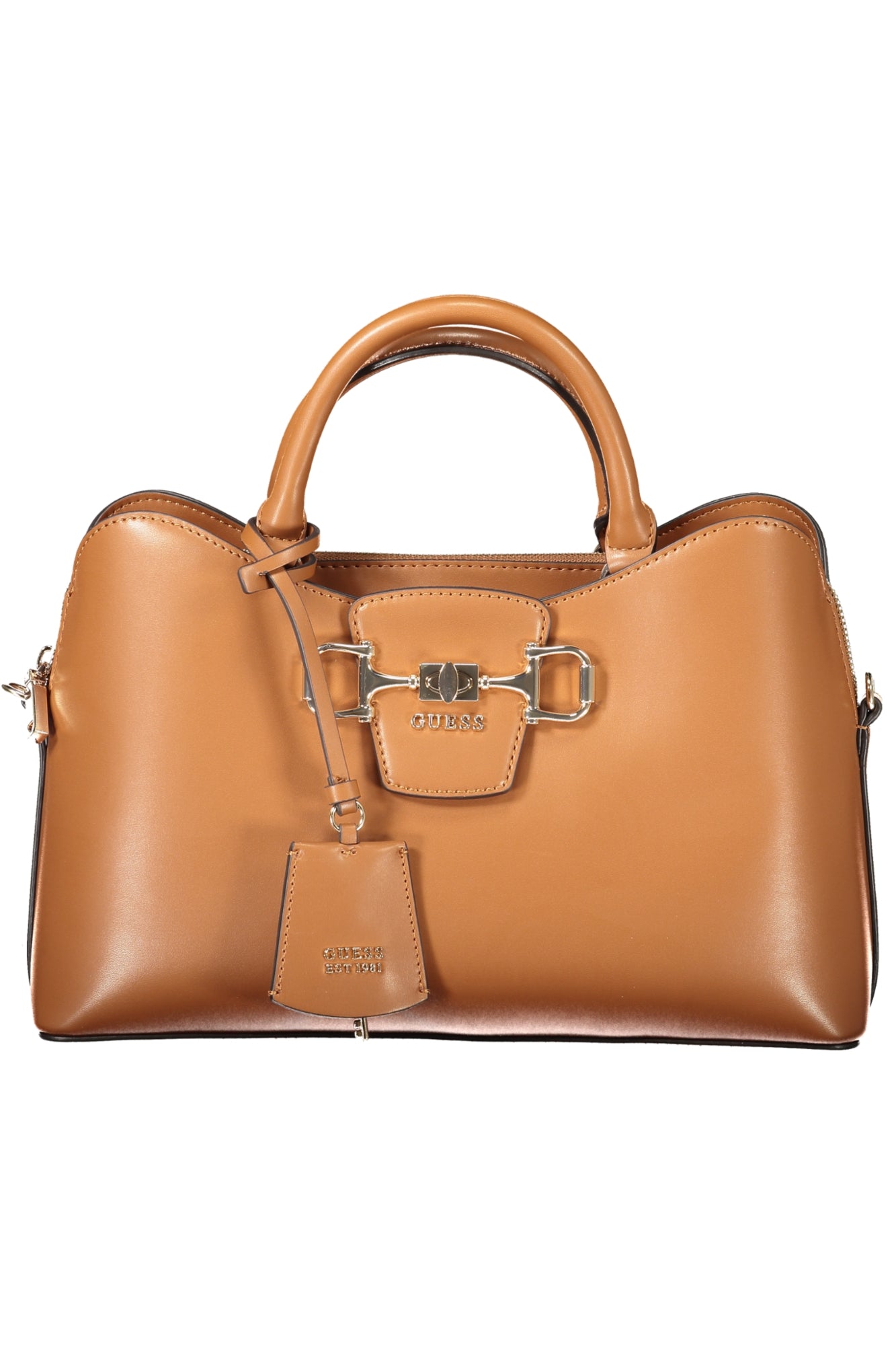 GUESS JEANS WOMEN'S BROWN BAG