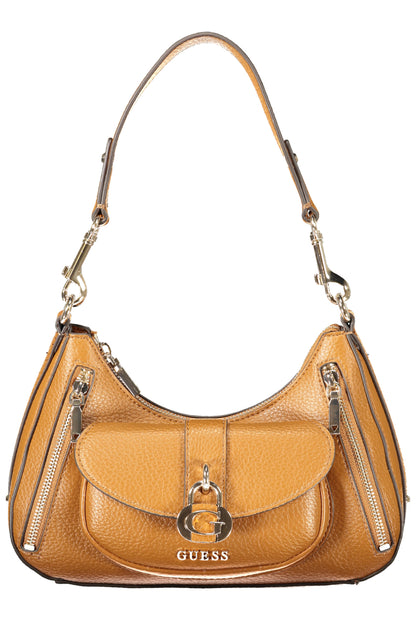 GUESS JEANS WOMEN'S BROWN BAG