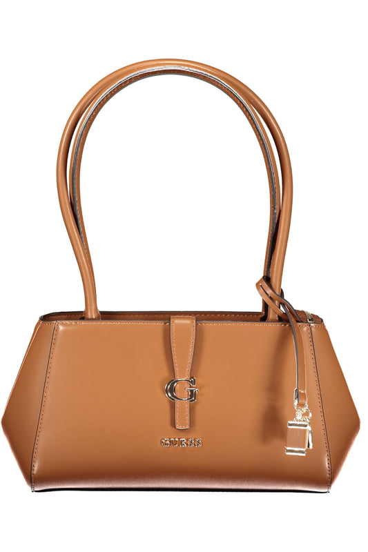 GUESS JEANS WOMEN'S BROWN BAG