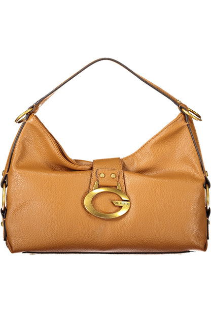 GUESS JEANS WOMEN'S BROWN BAG
