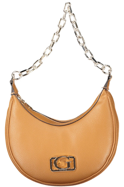 GUESS JEANS WOMEN'S BAG BROWN