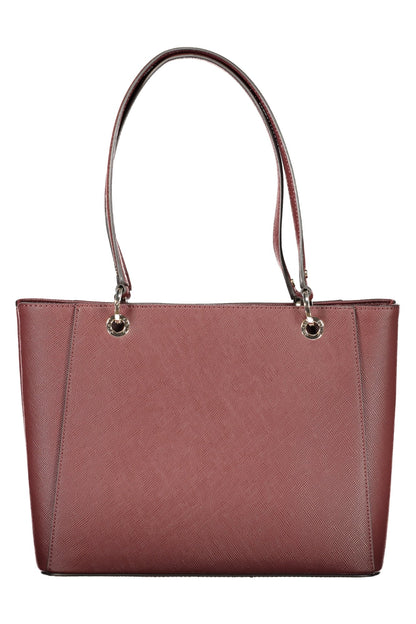 GUESS JEANS WOMEN'S BROWN BAG