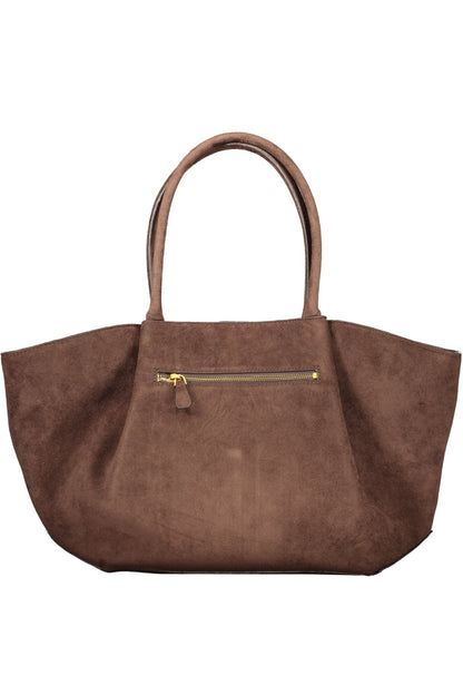 GUESS JEANS WOMEN'S BROWN BAG