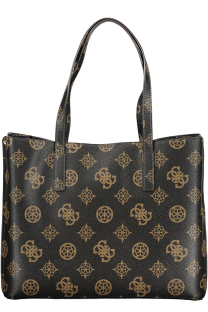 GUESS JEANS WOMEN'S BROWN BAG