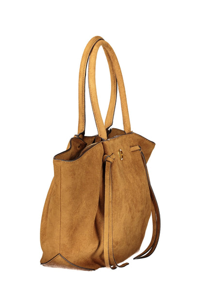GUESS JEANS WOMEN'S BROWN BAG