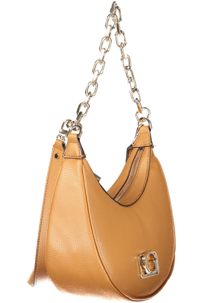 GUESS JEANS WOMEN'S BAG BROWN