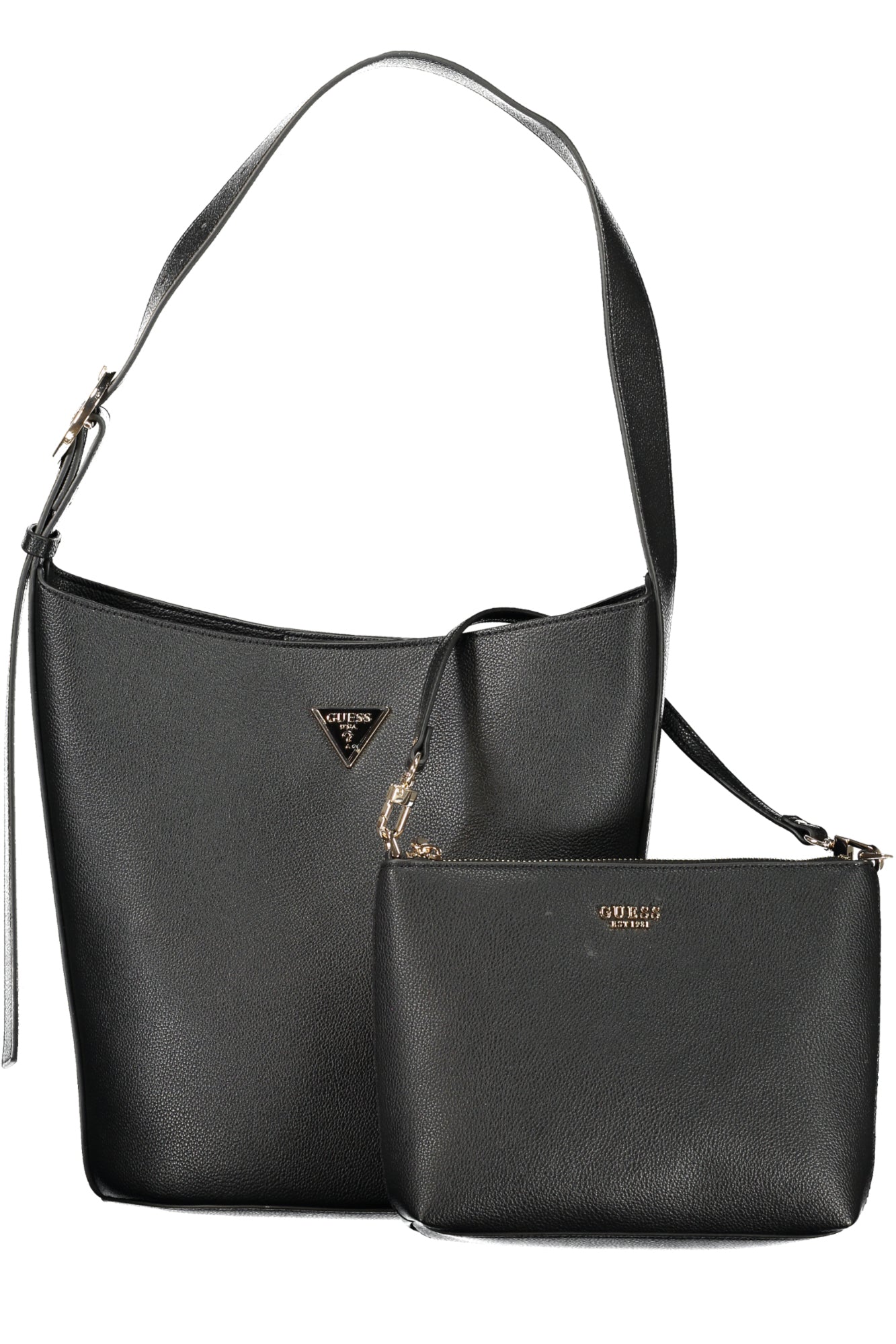 GUESS JEANS WOMEN'S BLACK BAG