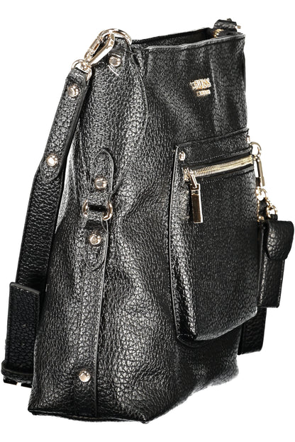 GUESS JEANS WOMEN'S BLACK BAG